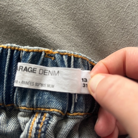 GARAGE Denim Shorts - Picture 2 of 7